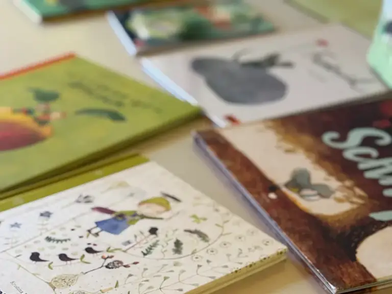 Kresse Kinder im Herbst